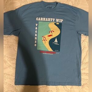 Carhartt WIP Ocean Blue Graphic Tee